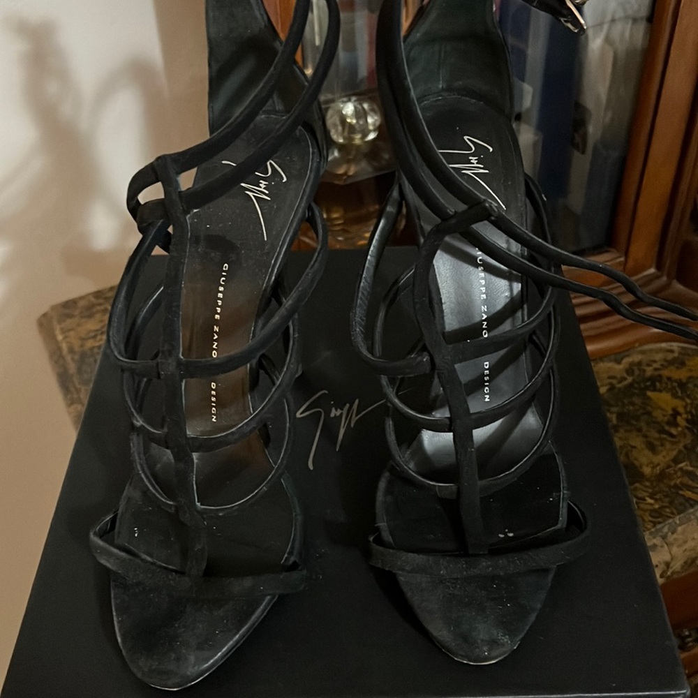 Giuseppe Zanotti Coline Camoscio Heels